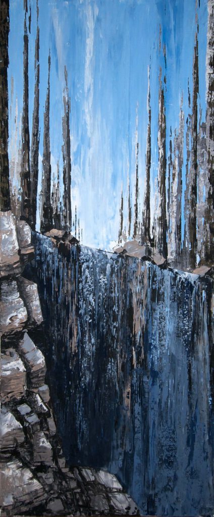 Chute d'eau.